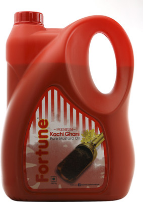 Fortune Kachi Ghani Mustard Oil 5 L Can