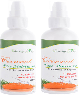 

Glowing Buzz Combo of Carrot Moisturiser Face Wash(220 ml)