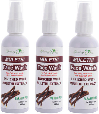 

Glowing Buzz Combo of Mulethi Face Wash(330 ml)