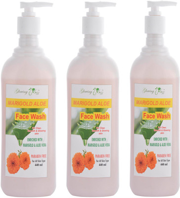 

Glowing Buzz Combo of Marigold Aloe Face Wash(1220 ml)