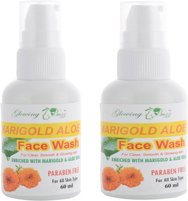 

Glowing Buzz Combo of Marigold Aloe Face Wash(120 ml)