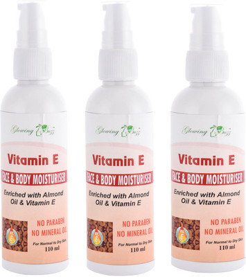 

Glowing Buzz Combo of Vitamin-E Moisturiser Face Wash(330 ml)