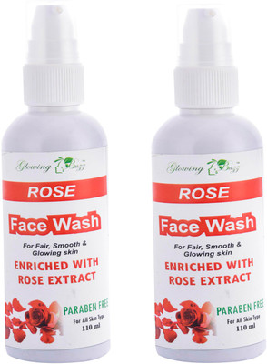 

Glowing Buzz Combo of Rose Face Wash(220 ml)
