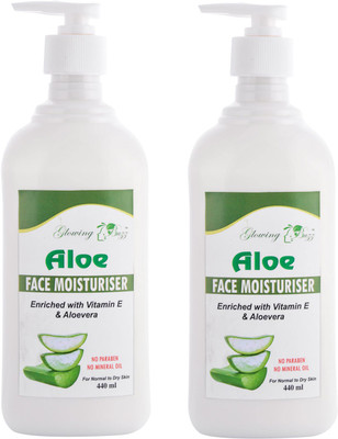 

Glowing Buzz Combo of Aloe Moisturiser Face Wash(880 ml)