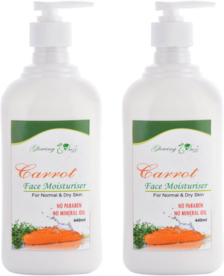 

Glowing Buzz Combo of Carrot Moisturiser Face Wash(880 ml)