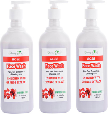

Glowing Buzz Combo of Rose Face Wash(1220 ml)