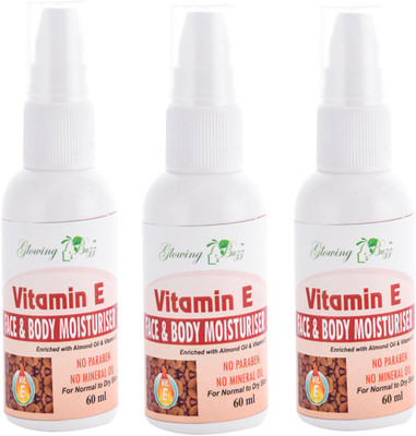 

Glowing Buzz Combo of Vitamin-E Moisturiser Face Wash(180 ml)