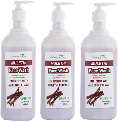 

Glowing Buzz Combo of Mulethi Face Wash(1220 ml)