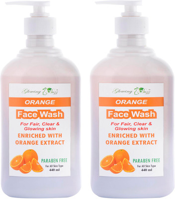 

Glowing Buzz Combo of Orange Face Wash(880 ml)