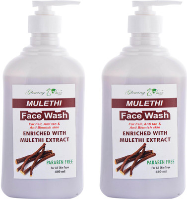 

Glowing Buzz Combo of Mulethi Face Wash(880 ml)