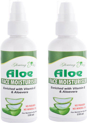 

Glowing Buzz Combo of Aloe Moisturiser Face Wash(220 ml)