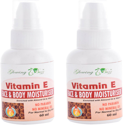 

Glowing Buzz Combo of Vitamin-E Moisturiser Face Wash(120 ml)