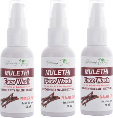 

Glowing Buzz Combo of Mulethi Face Wash(180 ml)