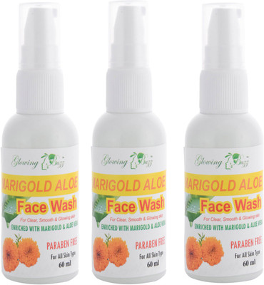 

Glowing Buzz Combo of Marigold Aloe Face Wash(180 ml)