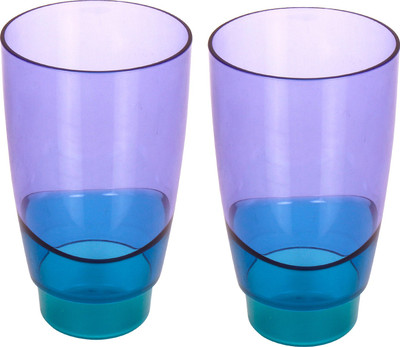Tupperware Glass Set(475 ml, Blue, Pack of 2) available at flipkart for Rs.600