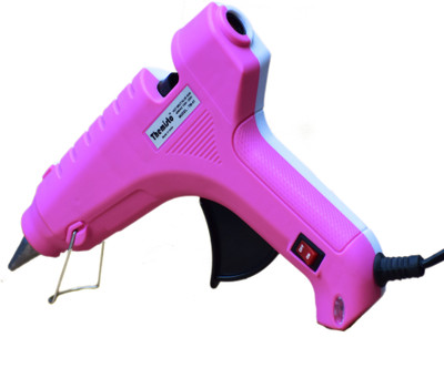 

Themisto 40 watt Pink & White with ON OFF Switch Indicator Standard Temperature Corded Glue Gun(11 mm)