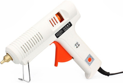 

GLUN Crown copper nozzle leak proof auto cut 150W Adjustable Temperature Corded Glue Gun(11 mm)