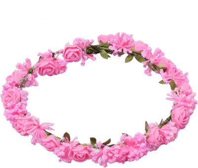 

Anand Suit Collection PINK HEAD BAND Head Band(Pink)