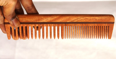 

The Gorgeous Neem Wood Comb (Both wide and narrow spaced teeth)
