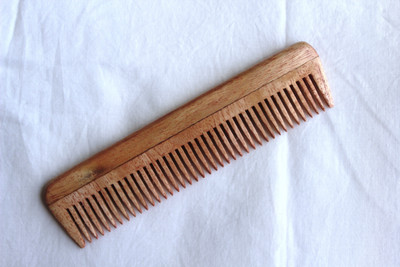 

The Gorgeous Neem Wood Comb (Small Spaced Teeth)