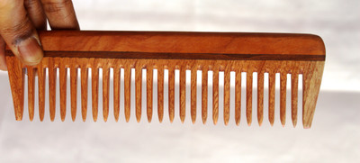 

The Gorgeous Neem Wood Comb (Wide spaced teeth)
