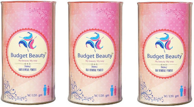 

Budget Beauty Effective Hair Removal Powder Cream(360 g, Set of 3)
