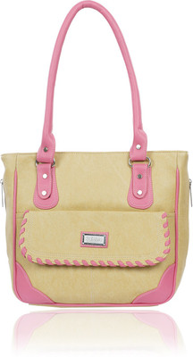

Right Choice Shoulder Bag(Beige, Pink)