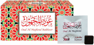 

Dukhni Oud Al Majhoul Bakhoor (Medium) Lemon Agarbattis(18 Units)