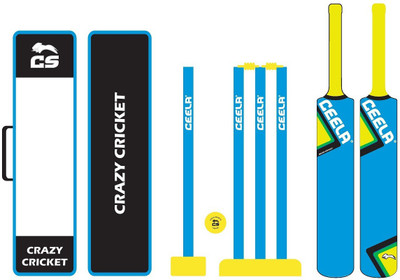 

Ceela Sports Crazy Cricket Kit(Age 3 - 5 Years)