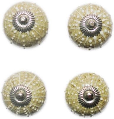 

Ageless Azyra KNOBBIG02 Ceramic Cabinet/Draw Knob(Multicolor Pack of 4)