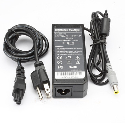 

Lapower 65w Charger For ThinkPad Laptop 65 W Adapter(Power Cord Included)