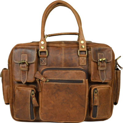 

ADIMANI 15.6 inch Laptop Messenger Bag(Brown)