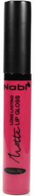 

Nabi Cosmetics Matte Lip Gloss(9 g, Sexy Flamingo)
