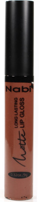 

Nabi Cosmetics Matte Lip Gloss(9 g, Brown)