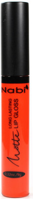 

Nabi Cosmetics Matte Lip Gloss(9 g, Orange Red)