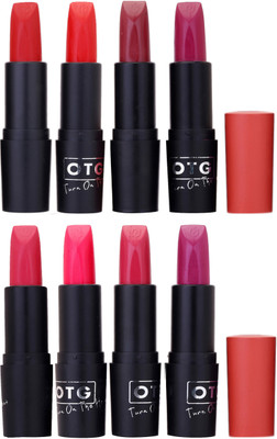 

OTG creamy matte(Brick Red-Peach-Wine-Plum-Pink-Pink-Pink-Purple, 33.6 g)