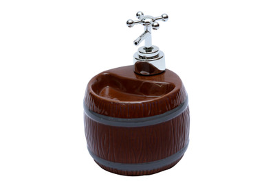 

Home Creations Soap Dispenser 250 ml Lotion, Shampoo Dispenser(Brown)
