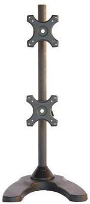

rife Vertical Dual LCD Monitor Mount Stand Freestanding up to 27" Desk Mount Monitor Arm