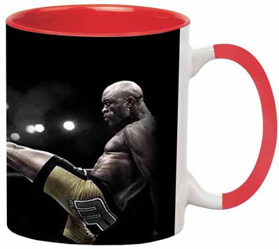 

Ashvah Anderson Silva vs Vitor Belfort Ceramic Mug(350 ml), Red