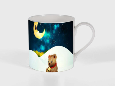 

PARTH ENTERPRISES lovely kissing printed coffee mug Ceramic Mug(250 ml), Multicolor