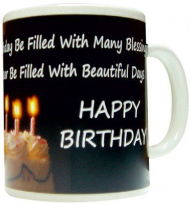 

Printelligent Printed designer coffee mug , Birthday Gift for family , girls , boys , husband , wife , father , mother high quality ceramic coffee mug -10122 Ceramic Mug(300 ml), White