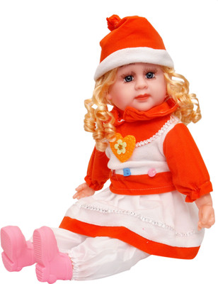 

Toyshine Beautiful , Attractive Poem Doll {ORANGE}(Orange)