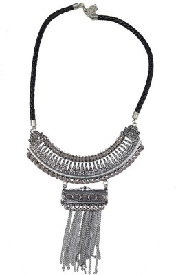 Taj Pearl Tribal Alloy Necklace