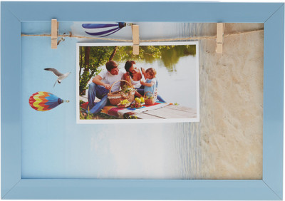 

EZ Life Acrylic Photo Frame(Blue, 4 Photos)