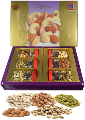 

Emazing Gourmet Dry Fruit Gift Pack - 1 Assorted Nuts(1200 g, Box)