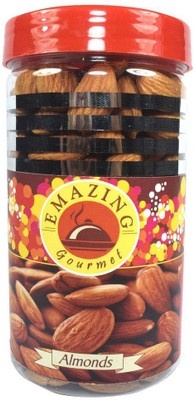 

Emazing Gourmet Original MAMRA 200 Grams Almonds(200 g, Plastic Bottle)