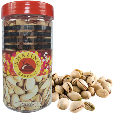

Emazing Gourmet High Quality Pistas - 200 Grams Pistachios(200 g, Plastic Bottle)