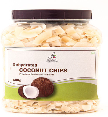 

Flyberry Gourmet Dehydrated Coconut Chips 500 g Coconut(500 g, Plastic Bottle)
