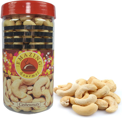 

Emazing Gourmet Large Size 200 Grams Cashews(200 g, Plastic Bottle)