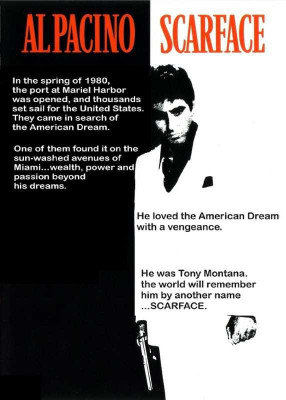 

Alpacino Scarface ON HI QUALITY LARGE PRINT 36X24 INCHES Photographic Paper(36 inch X 24 inch, Rolled)